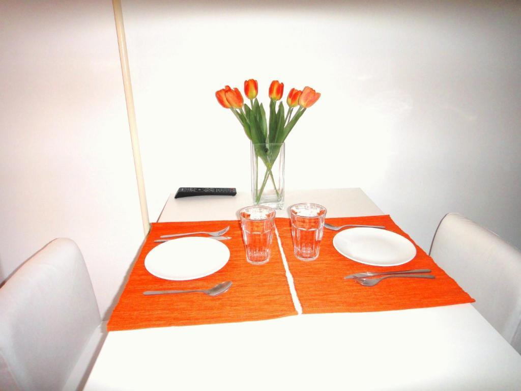 Orange Suite Studio Amesterdão Quarto foto